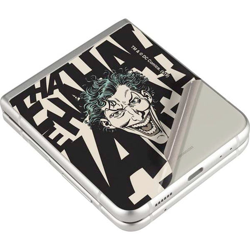 DC Comics The Joker Vintage Laughing Galaxy Z Flip3 5G Skin